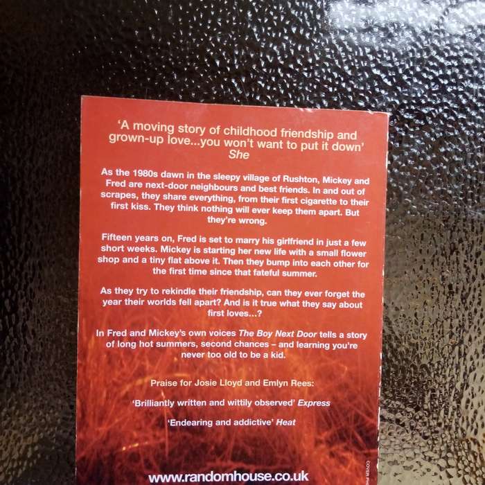 The Boy Next Door by Josie Lloyd & Emlyn Rees  A Heartfelt Tale of First Love