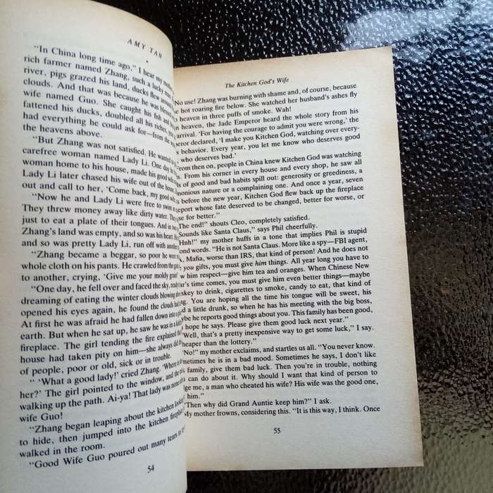 The Kitchen God's Wife by Amy Tan  A Journey of Resilience, Culture, and Family Bonds
