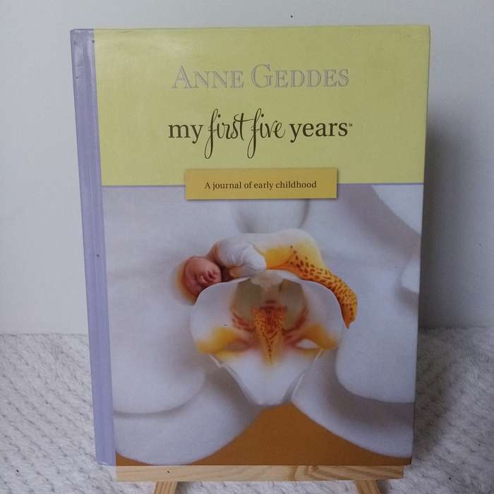 Anne Geddes My First Five Years Baby Record Book - Keepsake Journal, Milestone Memory Album