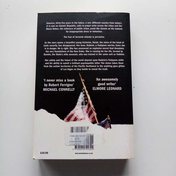 Prayers for the Assassin by Robert Ferrigno | Thrilling Dystopian Suspense Novel