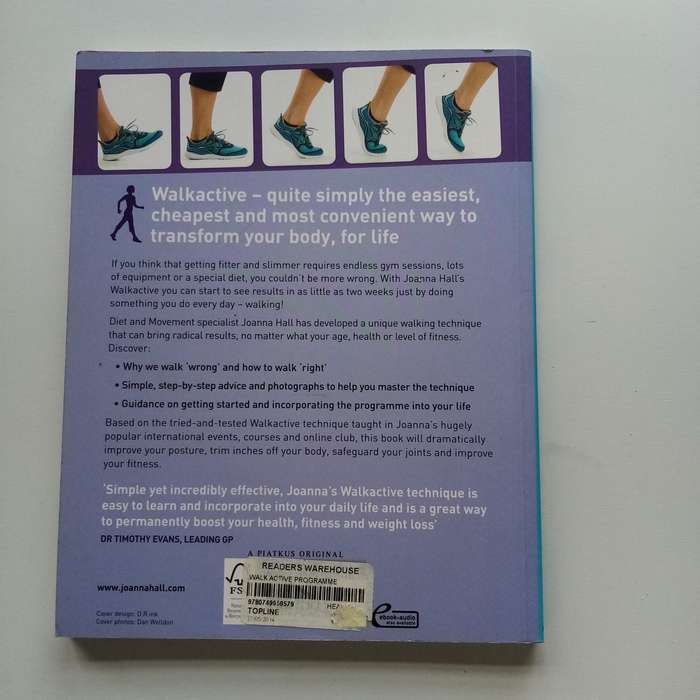 Joanna Hall's Walkactive Programme: Transform Your Body with the Revolutionary Walking System