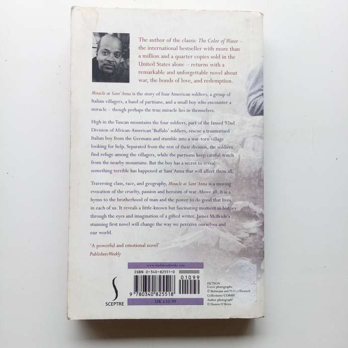 Miracle at Sant'Anna by James McBride  A Powerful Story of War, Courage, and Brotherhood