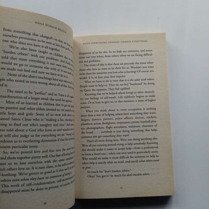 When Everything Changes, Change Everything by Neale Donald Walsch - Life Transformation Guide