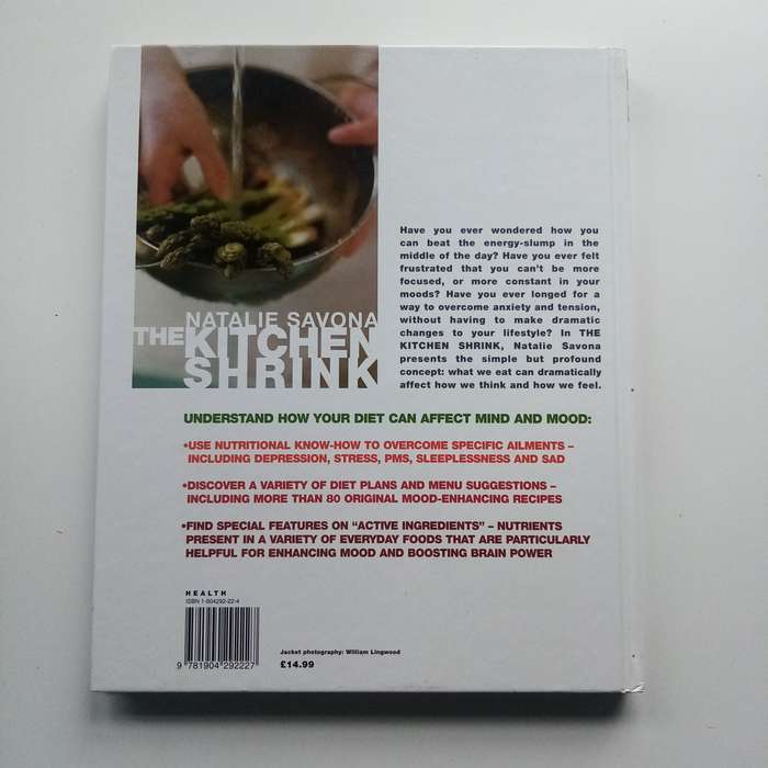 The Kitchen Shrink by Natalie Savona  Nourish Your Mind with Foods and Recipes for Mental Well-bein