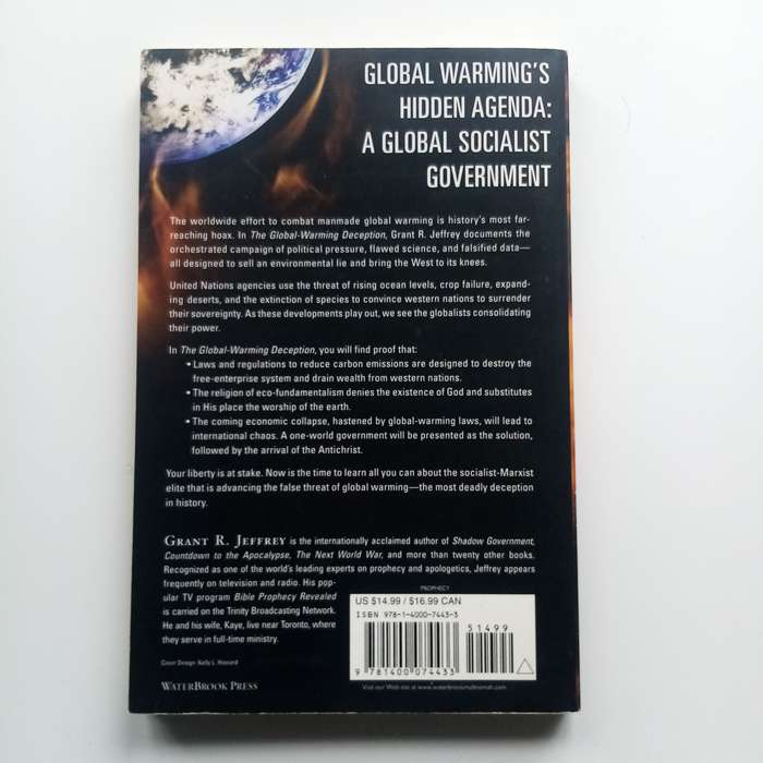 The Global-Warming Deception by Grant R. Jeffrey - Exposing Hidden Agendas