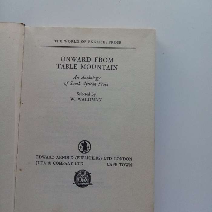 Onward From Table Mountain by W. Waldman  Inspiring Perspectives from South Africa's Landmark