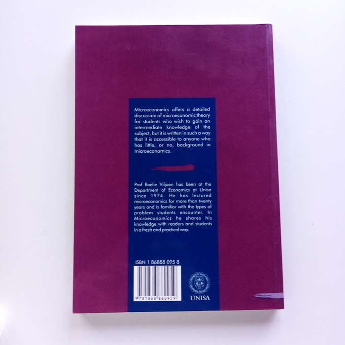 Microeconomics by R.P. Viljoen: A Comprehensive Guide to Economic Theory and Application