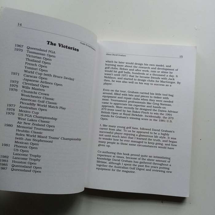 The Guinness Guide to Golf Equipment | David Grahams Definitive Golf Gear Handbook