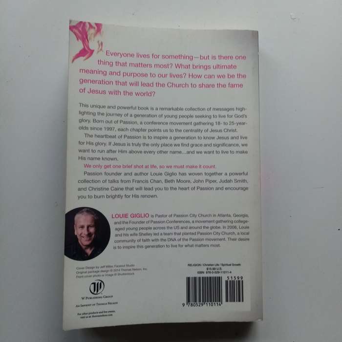 Passion: The Bright Light of Glory by Louie Giglio | Christian Faith and Inspiration