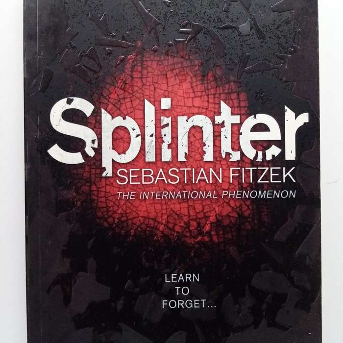 Splinter by Sebastian Fitzek | Paperback Psychological Thriller
