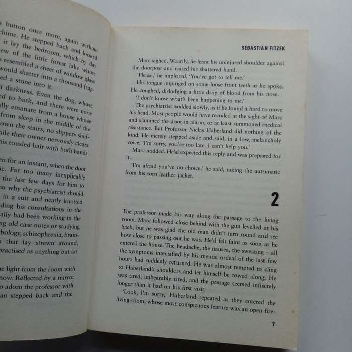 Splinter by Sebastian Fitzek | Paperback Psychological Thriller