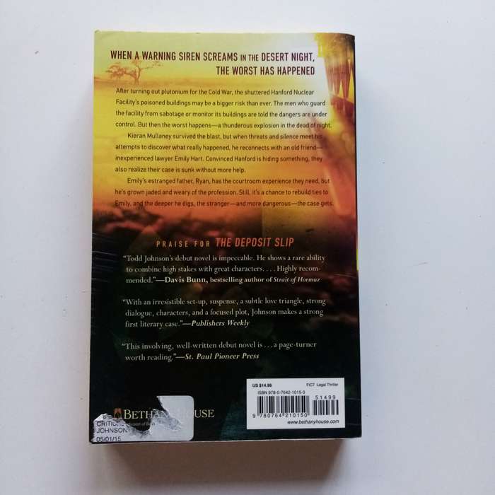 Critical Reaction by Todd M. Johnson | Gripping Legal Thriller Paperback | Suspense & Justice