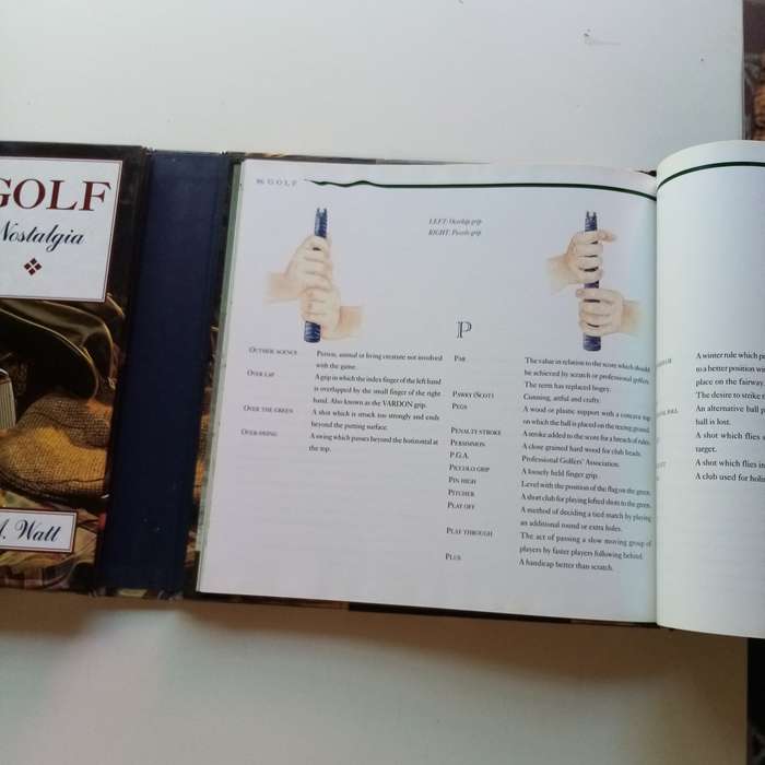 Golf: Two Book Set - Nostalgia and Tips & Care by Mick A. Watt