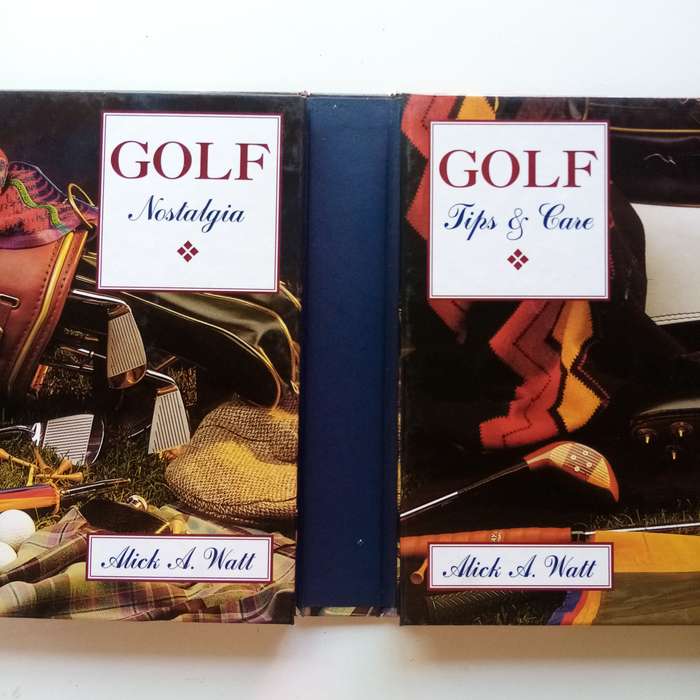 Golf: Two Book Set - Nostalgia and Tips & Care by Mick A. Watt