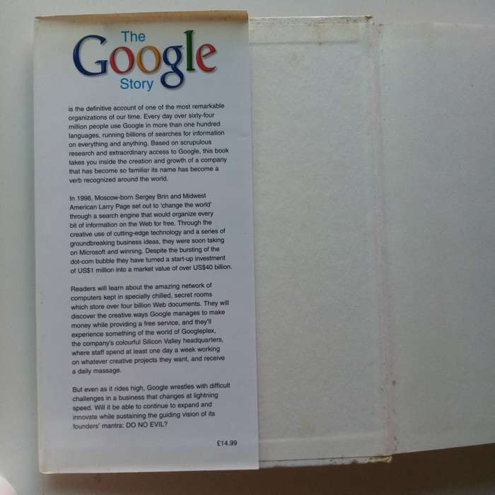 The Google Story by David A. Vise - The Inside Look at the Rise of Google