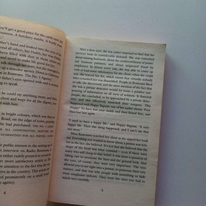 The No. 1 Ladies' Detective Agency by Alexander McCall Smith - A Delightful Mystery Set in Botswana