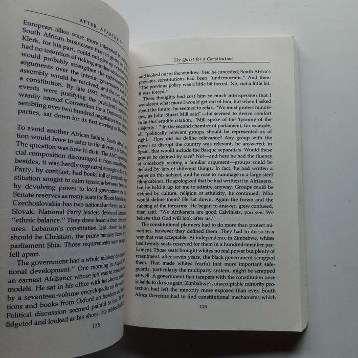 After Apartheid by Sebastian Mallaby  Understanding South Africas Journey to Democracy