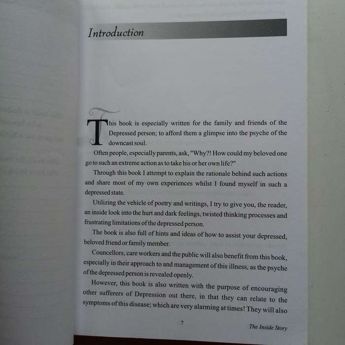 Inside Story: A Pocketguide for Understanding Depression  Reda-Lene Spilhaus