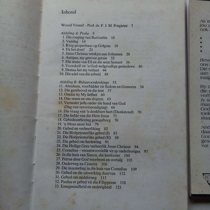 3-boek Bundel  Dieper Inzicht in die Woord en Geloof