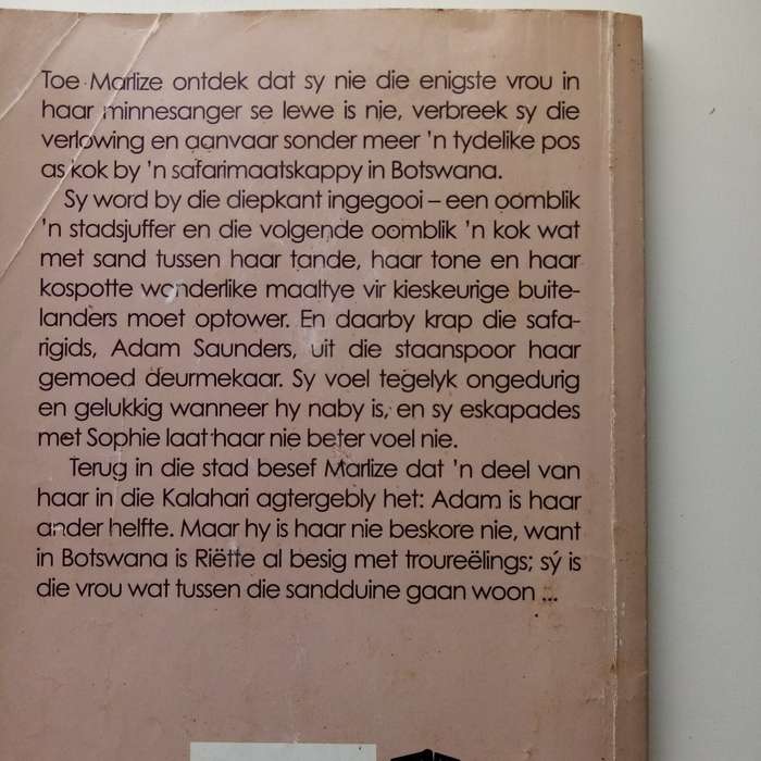 4 Boeke Bundel - Man van Vele Talente, Liefde soos Kalaharisand, Godin van die Wingerd, Losprys vir