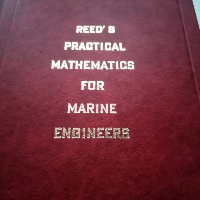 Reed's Practical Mathematics for Marine Engineers - 1961 | Vintage Hardcover | First & Second Class