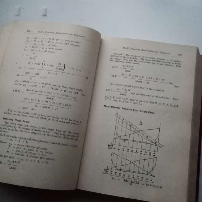 Reed's Practical Mathematics for Marine Engineers - 1961 | Vintage Hardcover | First & Second Class