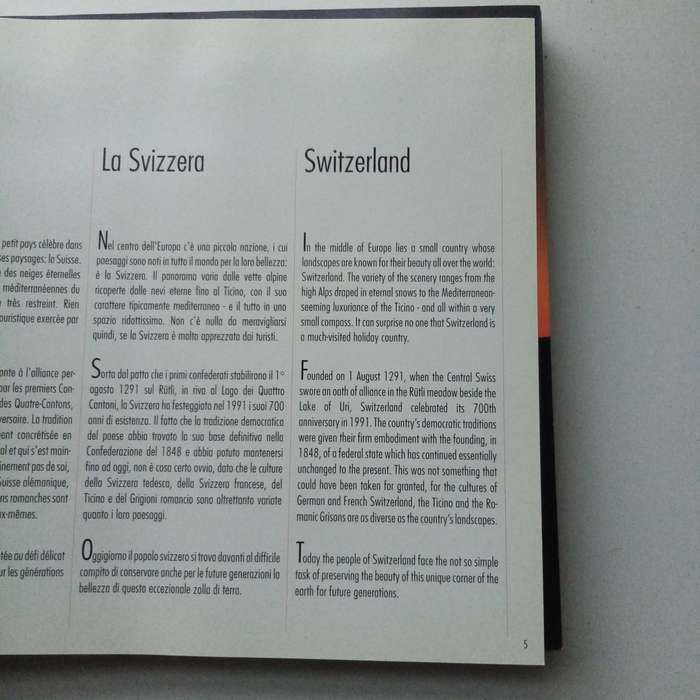 Switzerland  Hardcover book