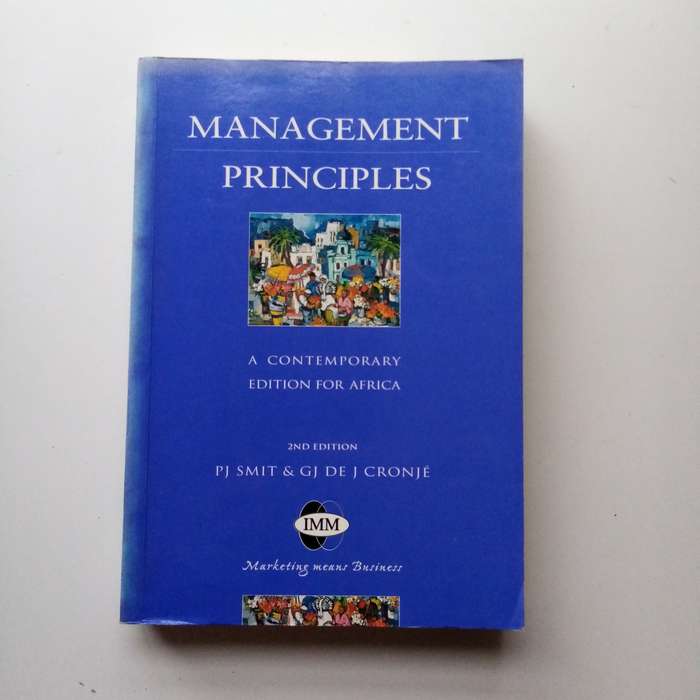 Management Principles: A Contemporary Edition for Africa by P.J. Smit & G.J. de J. Cronjé