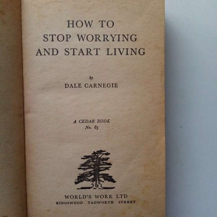 How to Stop Worrying and Start Living by Dale Carnegie | Self-Help Guide for Mental Health & Busines
