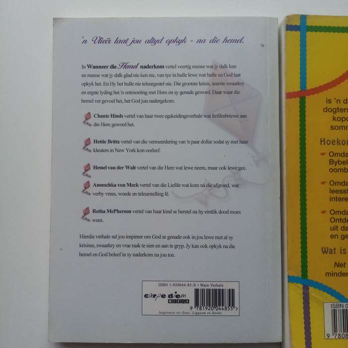 2 Boeke Bundel  Wanneer Die Hemel Naderkom deur Ida Grabe & Net Jy En Jesus 3 deur Nina Smit