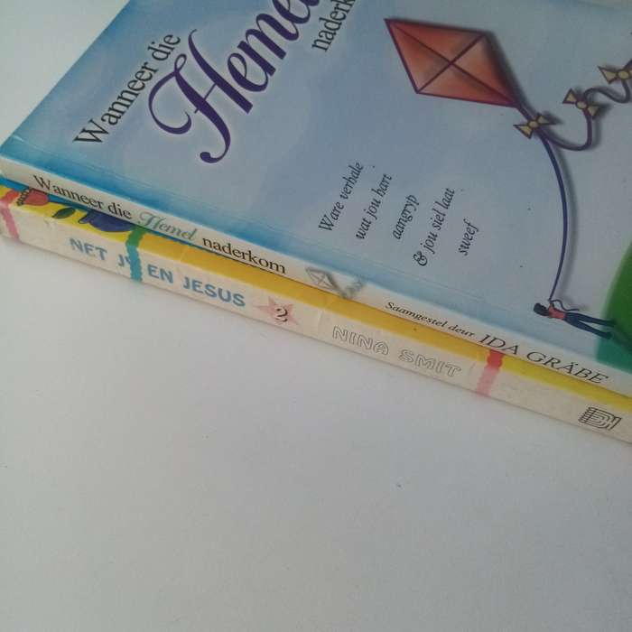 2 Boeke Bundel  Wanneer Die Hemel Naderkom deur Ida Grabe & Net Jy En Jesus 3 deur Nina Smit