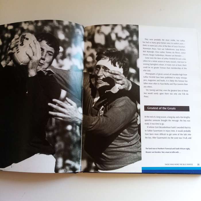 Blue Bulls: 70 Years of Glory  Gerhard Burger & Wim Van der Berg (Hardcover)