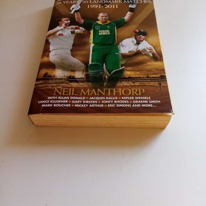 The Proteas: 20 Years, 20 Landmark Matches  Neil Manthorp (Paperback)