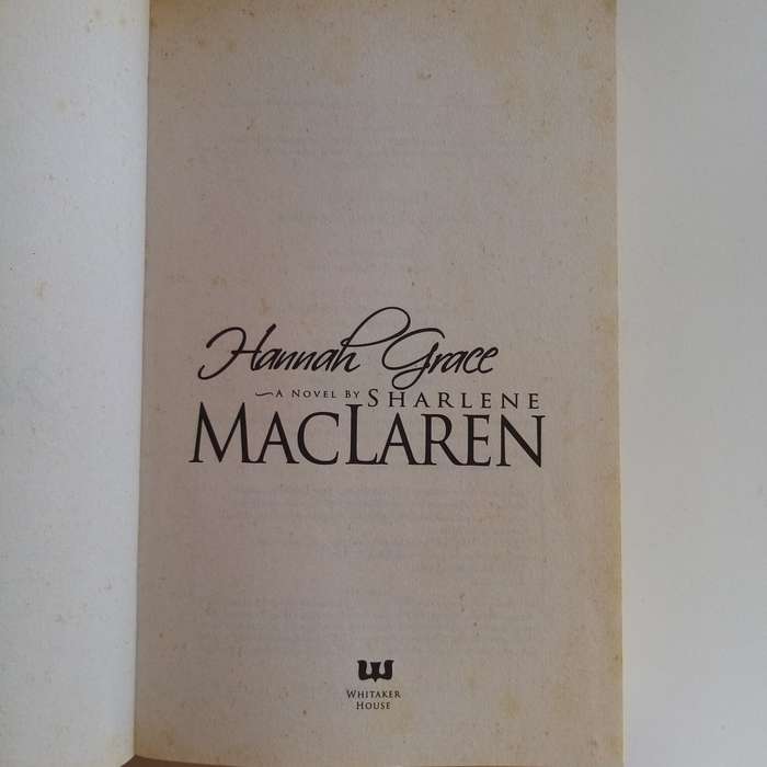 Hannah Grace  Sharlene MacLaren (Paperback)