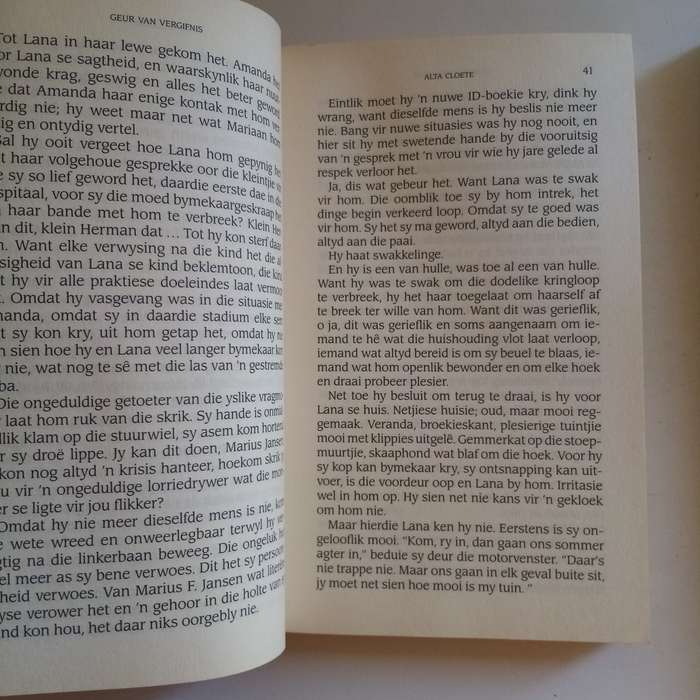 2 Boeke Bundel - Geur van Vergifnis deur Alta Cloete  Met 'n Gratis Dagstukkie deur Angus Buchan