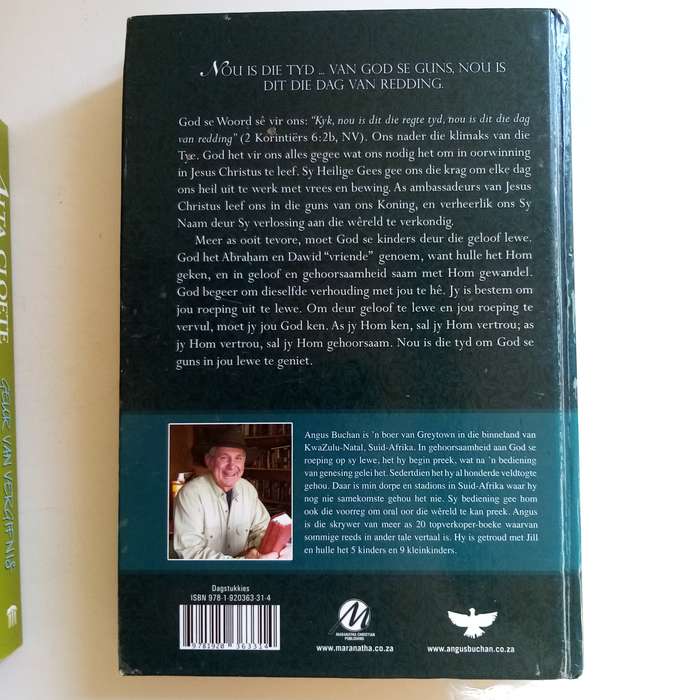 2 Boeke Bundel - Geur van Vergifnis deur Alta Cloete  Met 'n Gratis Dagstukkie deur Angus Buchan