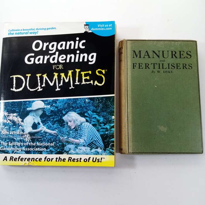 2-Book Organic Gardening Bundle: Organic Gardening for Dummies & Manures and Fertilizers by W. Dyke