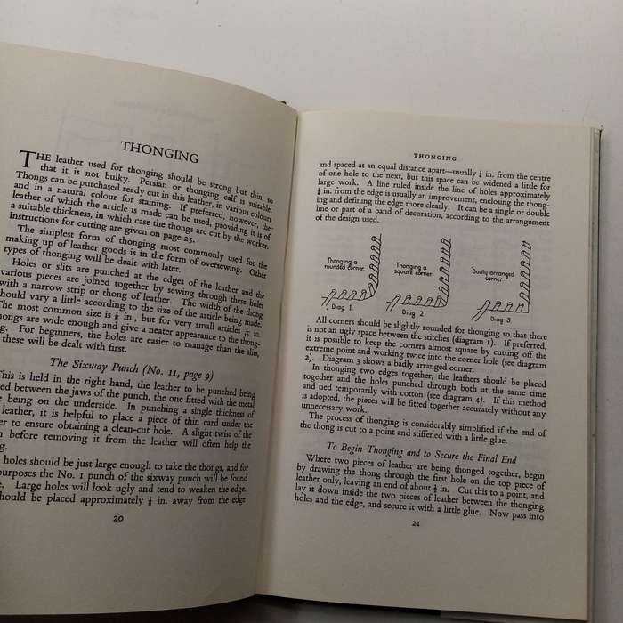 Leatherwork by I.P. Roseaman - Vintage Guide to the Art of Leathercraft