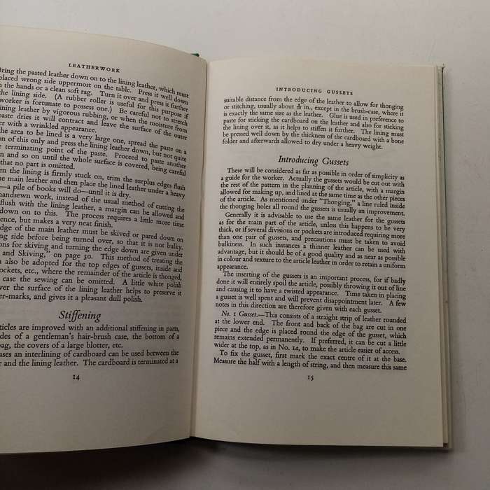 Leatherwork by I.P. Roseaman - Vintage Guide to the Art of Leathercraft