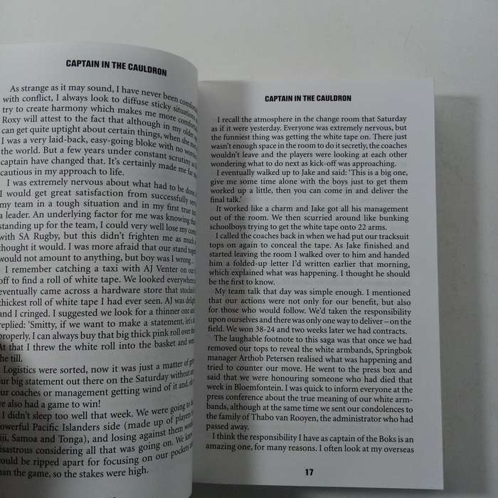 Captain in the Cauldron by Mike Greenaway - A Riveting Tale of Rugby and Leadership
