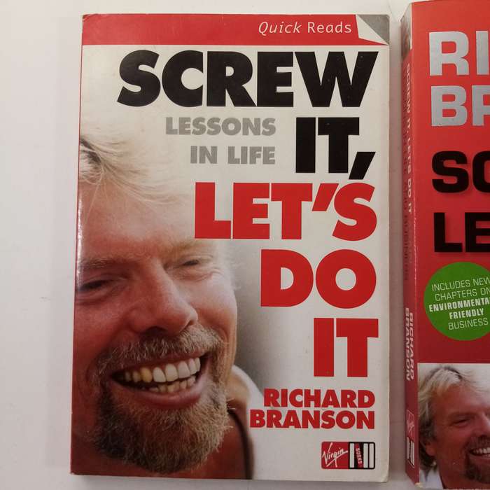 2 Book Bundle - Screw It, Lets Do It & Screw It, Lets Do It Again  Richard Branson (Paperback)