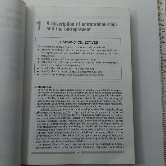 Entrepreneurship and New Venture Management  I. van Aardt, C. Van Aardt, S. Bezuidenhoudt