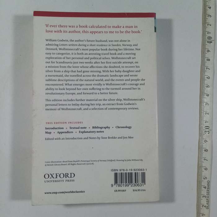 Letters Written in Sweden, Norway, and Denmark  Mary Wollstonecraft