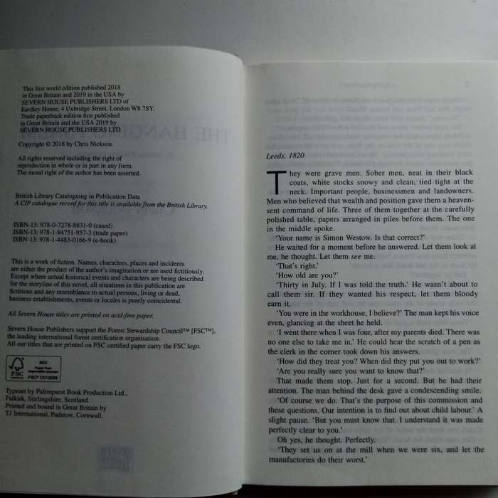 The Hanging Psalm by Chris Nickson