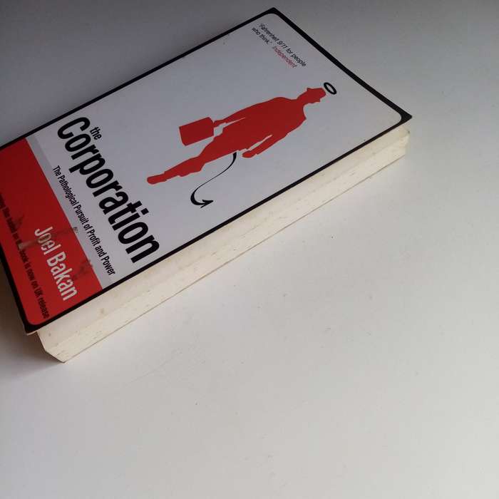 The Corporation by Joel Bakan | Profit, Power, Capitalism, Business Ethics, Documentary Book