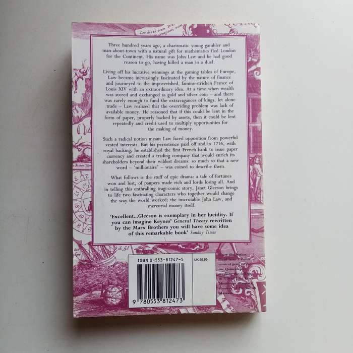 The Moneymaker by Janet Gleeson | True Story of John Law & the Invention of Paper Money
