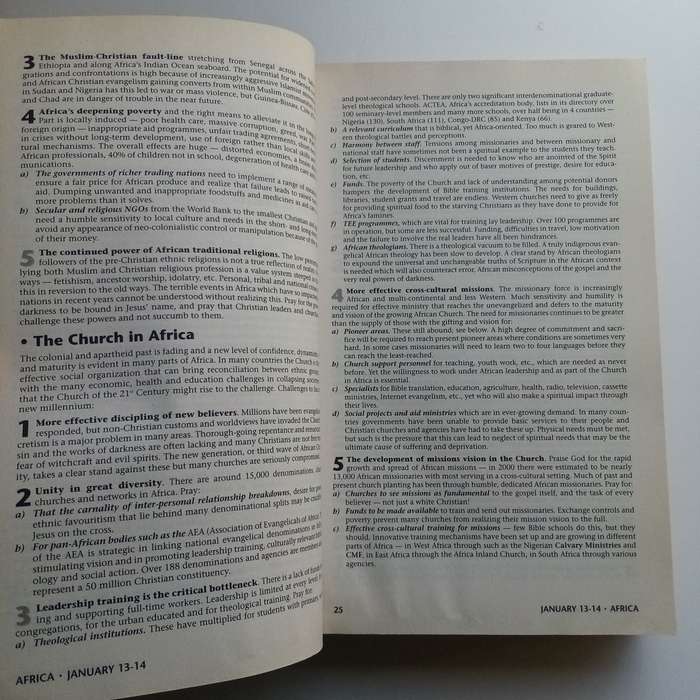 Operation World - Jason Mandryk, Global Prayer Guide, Missions, 21st Century Edition