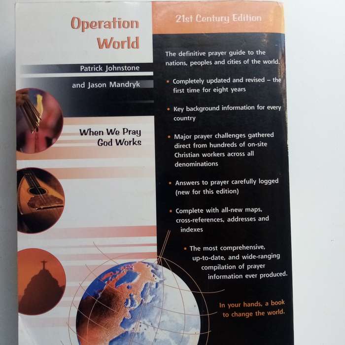 Operation World - Jason Mandryk, Global Prayer Guide, Missions, 21st Century Edition
