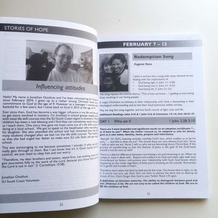 Closer to God - Scripture Union South Africa, Devotional, Bible Study, Christian Growth