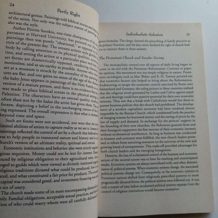 Partly Right by Tony Campolo, Critics of Christianity, Intellectuals, Protestantism, Middle-Class So